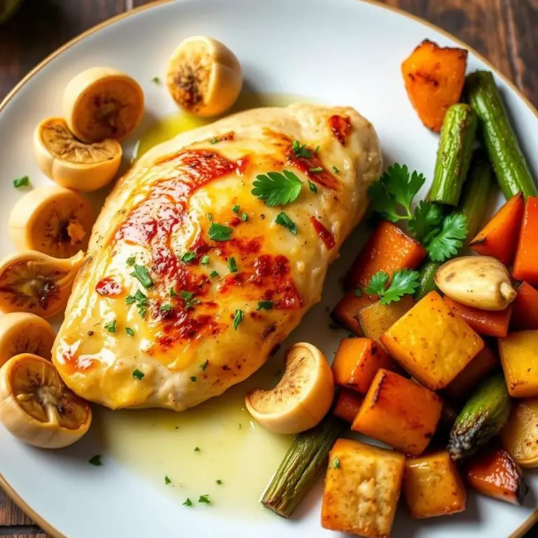 Garlic Butter Baked Chicken Breast