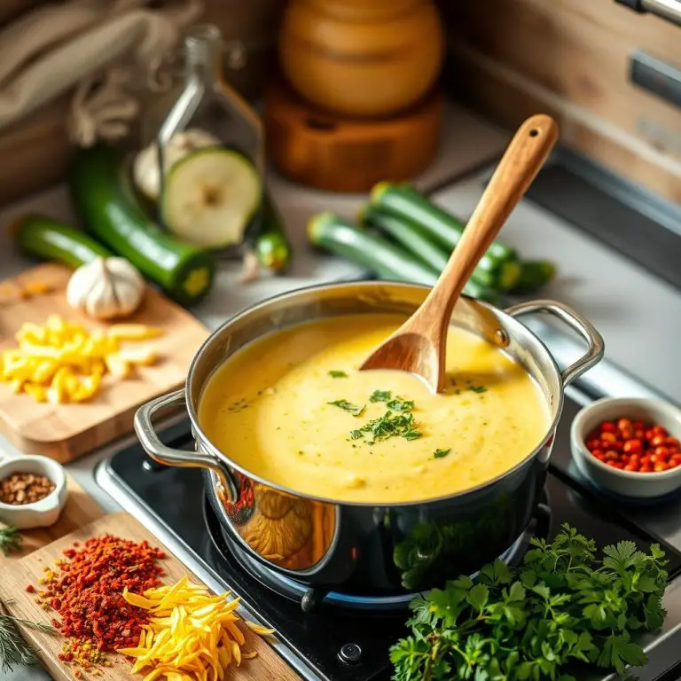 Creamy Zucchini Soup Recipe