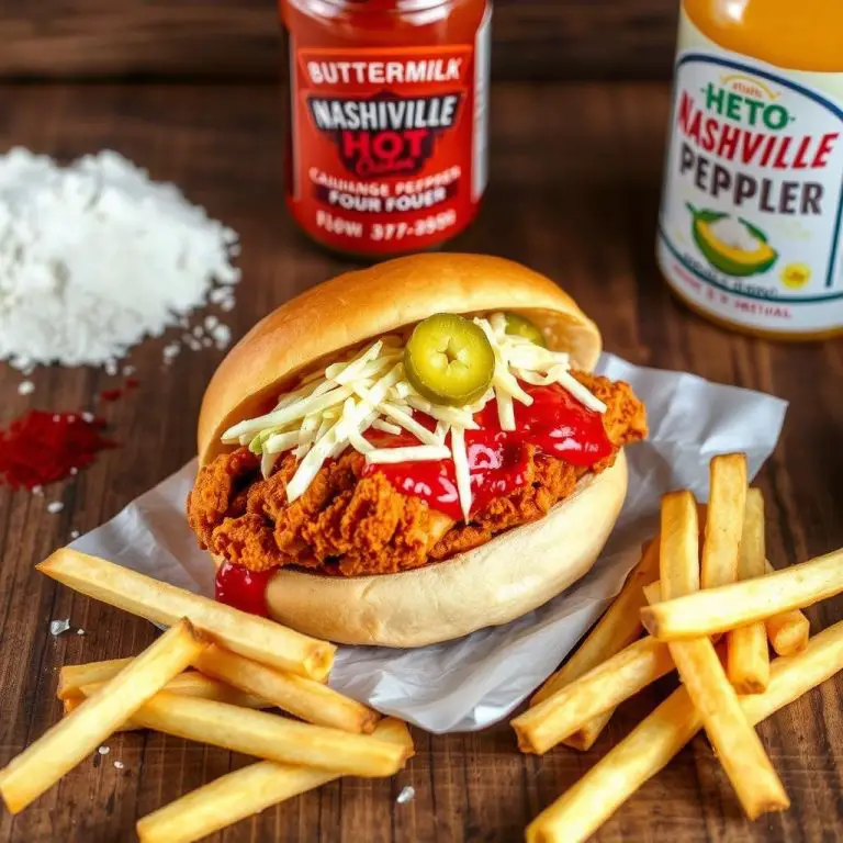 Spicy Nashville Hot Chicken Sandwich