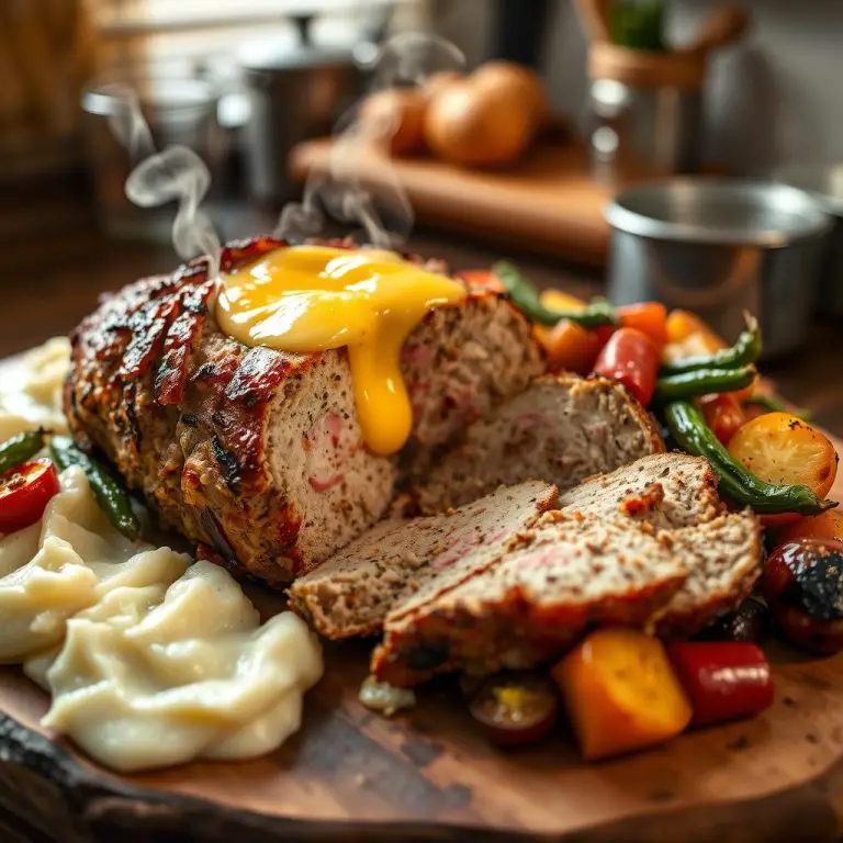 Chicken Cordon Bleu Meatloaf Extravaganza