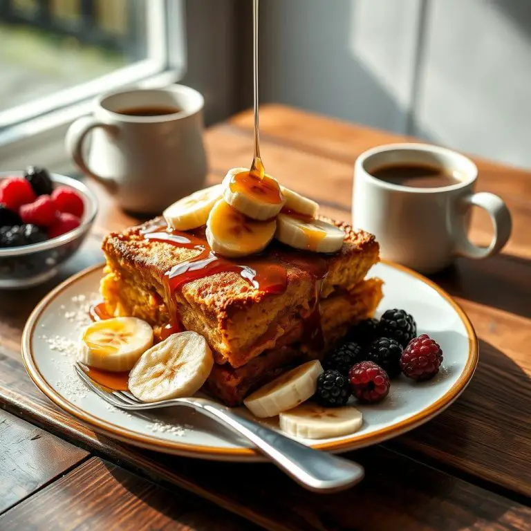 Brown Sugar Banana French Toast Casserole