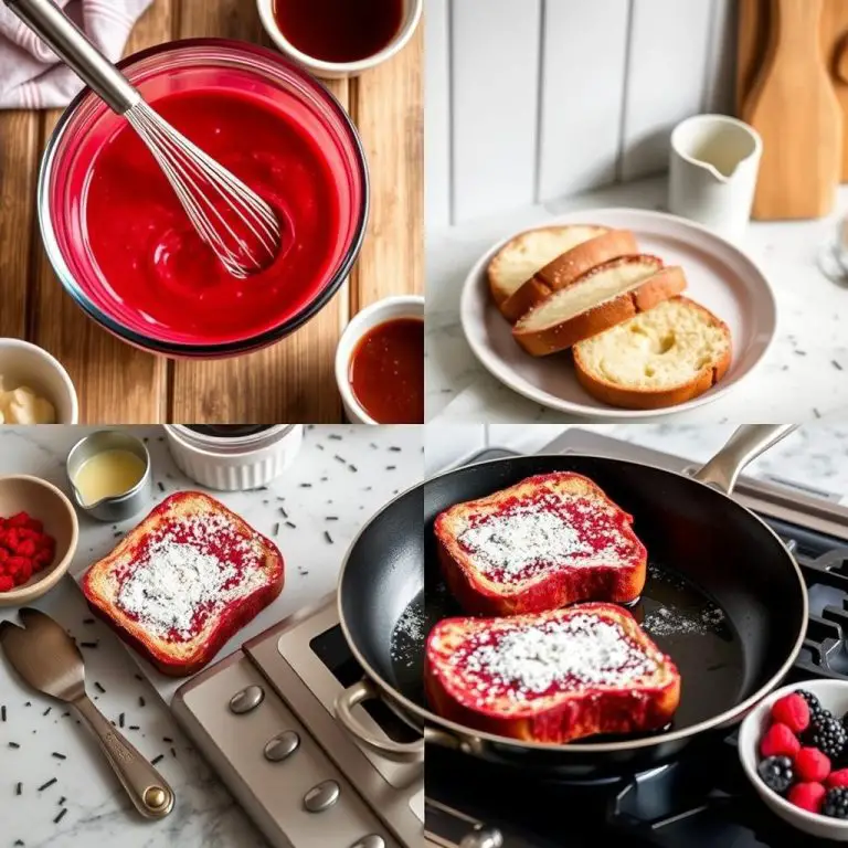 Red Velvet French Toast