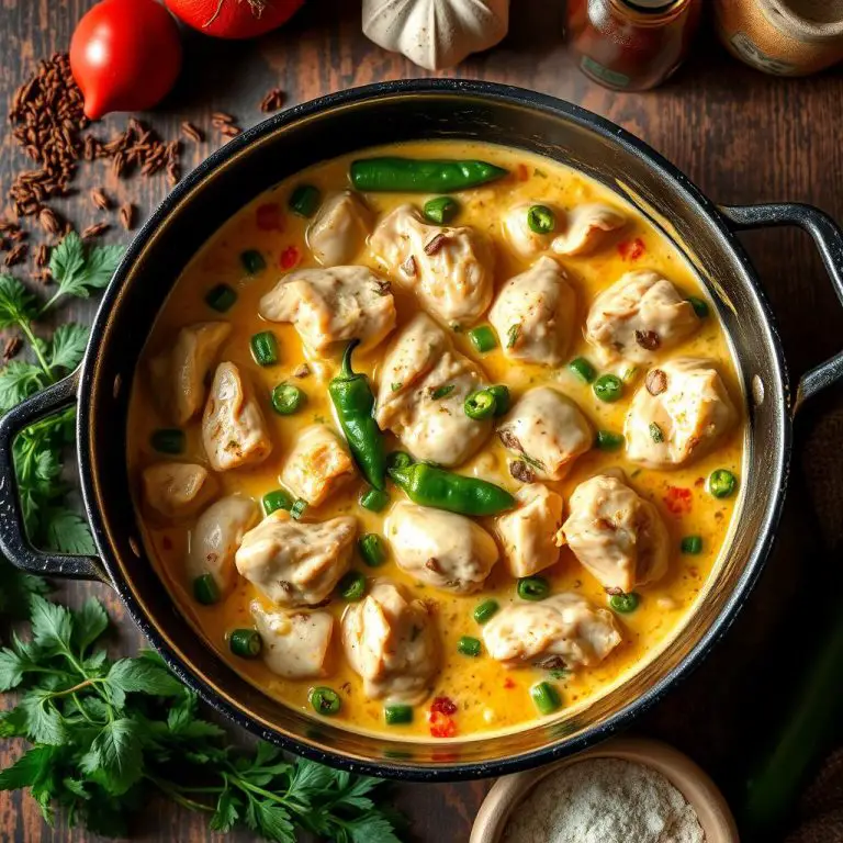 Creamy Pepperoncini Chicken Skillet