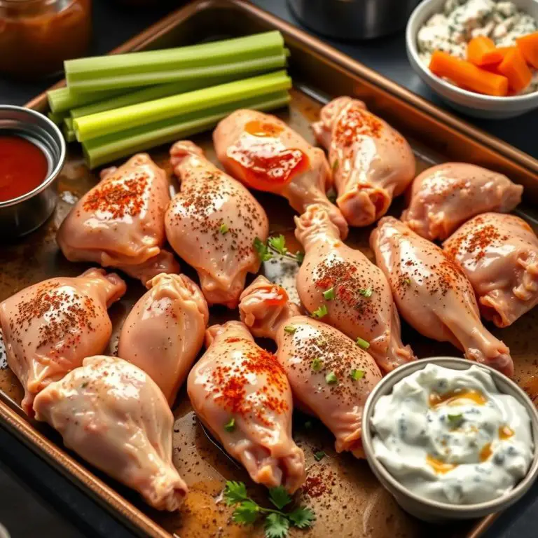 Baked Buffalo Wings