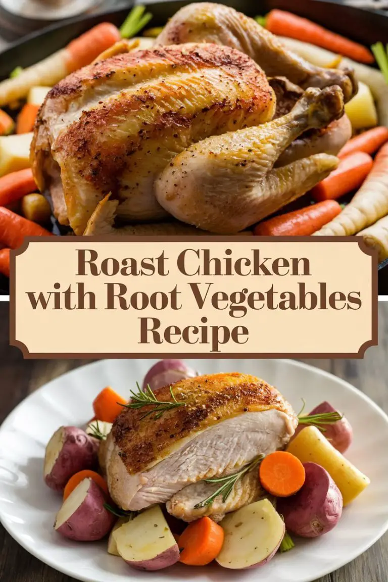 Roast Chicken With Root Vegetables Recipe
