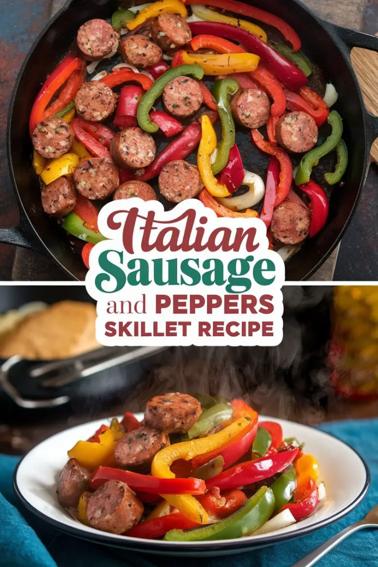 Italian Sausage And Peppers Skillet Recipe