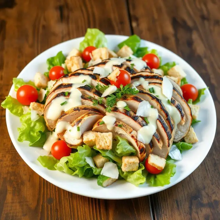 Grilled Chicken Caesar Salad: Delicious & Easy Recipe
